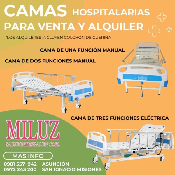 ALQUILER DE CAMAS HOSPITALARIAS